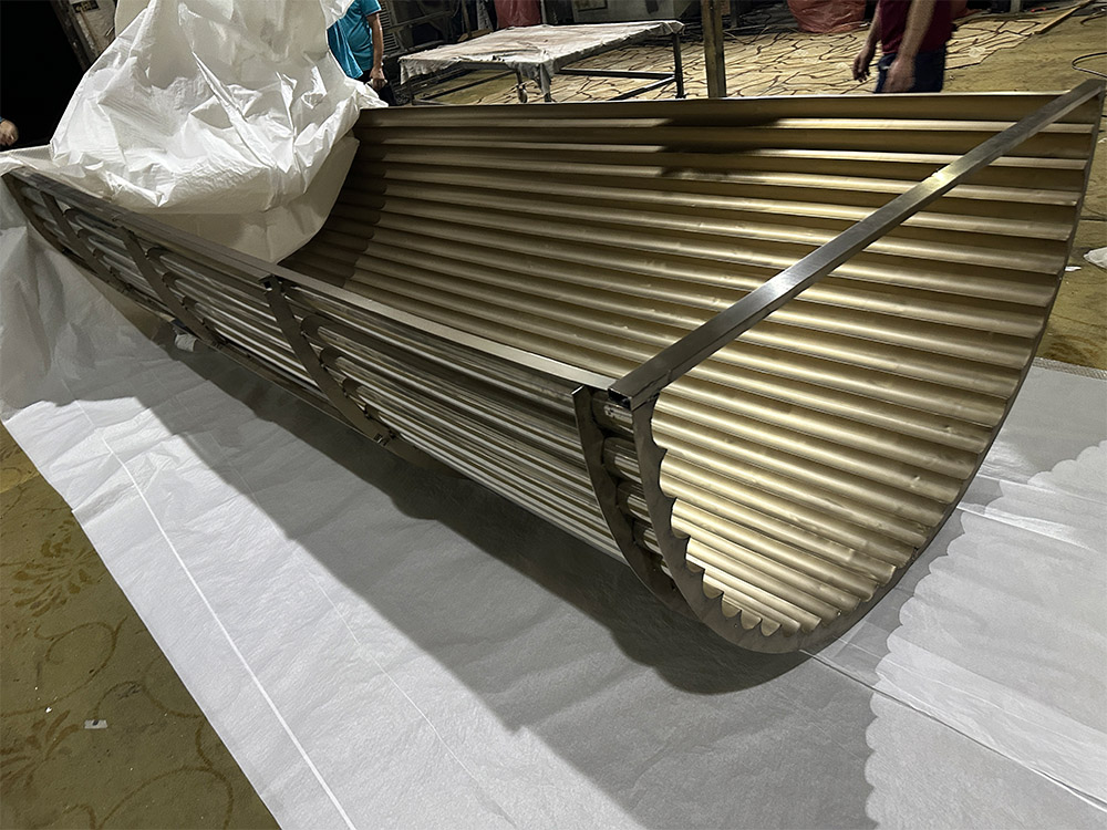 304金色不锈钢大件造型